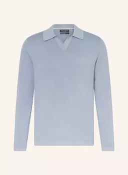 Вязаная рубашка-поло Marc O'Polo, серый