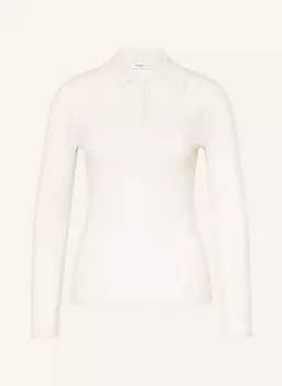 Вязаная рубашка-поло нефритовая Reiss, бежевый