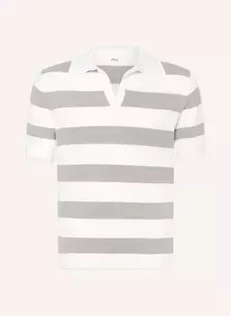 Вязаная рубашка-поло Paul, белый