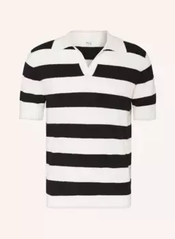 Вязаная рубашка-поло Paul, черный