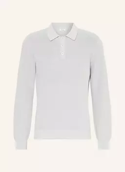 Вязаная рубашка-поло Paul, серый