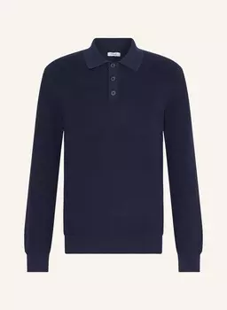 Вязаная рубашка-поло Paul, синий