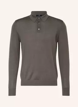 Вязаная рубашка-поло Strokesman'S, серый