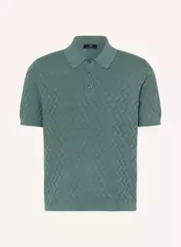 Вязаная рубашка-поло Strokesman'S, зеленый