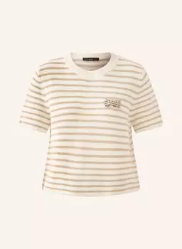 Вязаная рубашка с драгоценными камнями Oui, мультиколор