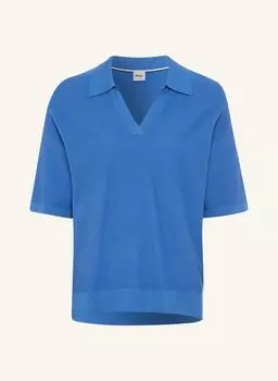 Вязаная рубашка в стиле Лилиан Brax, голубой