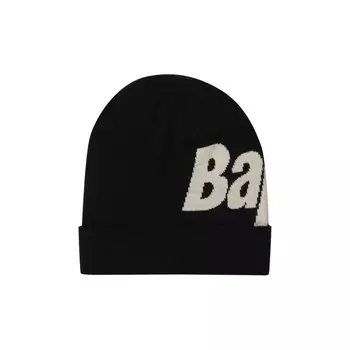 Вязаная шапка BAPE Черная