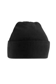 Вязаная шапка-бини Beechfield, черный
