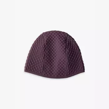 Вязаная шапка-бини из нейлона Re-Nylon Prada, фиолетовый