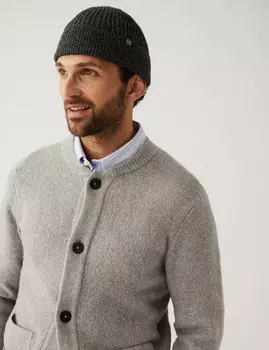 Вязаная шапка-бини Marks & Spencer