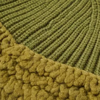 Вязаная шапка-бини Moncler Genius x Salehe Bembury, хаки