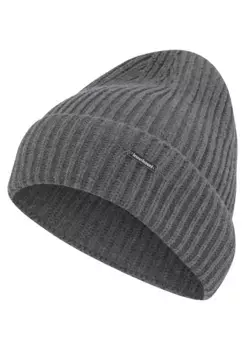 Вязаная шапка Bruno Banani, серый