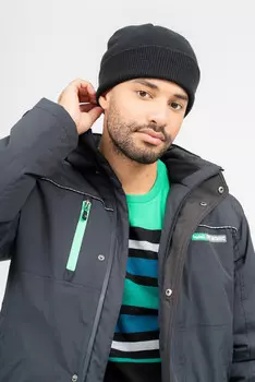 Вязаная шапка Budmil, черный