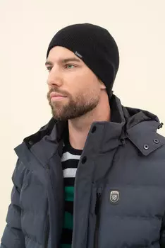 Вязаная шапка Budmil, черный