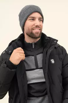 Вязаная шапка Budmil, черный