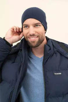 Вязаная шапка Budmil, синий