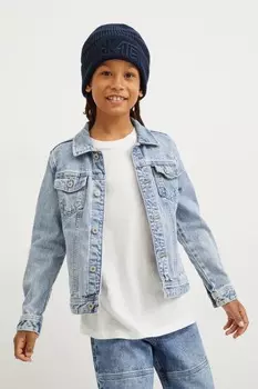 Вязаная шапка C&A, синий