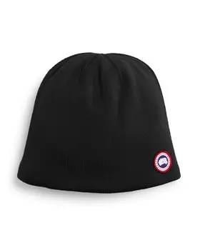 Вязаная шапка Canada Goose, черный