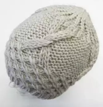 Вязаная шапка Чаплино, в шикарном дизайне Chaplino, бежевый