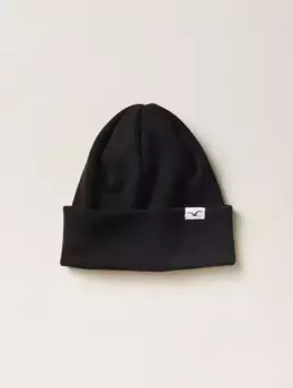 Вязаная шапка Cleptomanicx в классическом дизайне, черный