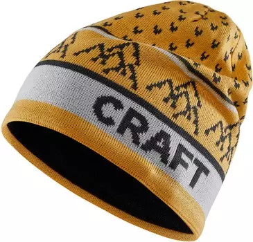 Вязаная шапка Core в стиле бэккантри Craft, коричневый