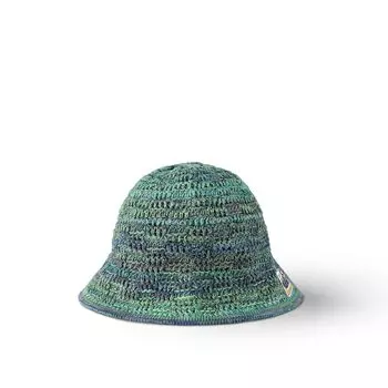 Вязаная шапка Damier Palm Tree Louis Vuitton, зеленый