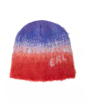 Вязаная шапка деграде Erl, синий