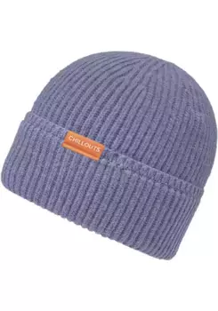 Вязаная шапка для чиллаута "Matty Hat" с высоким содержанием хлопка Chillouts, цвет Lavender