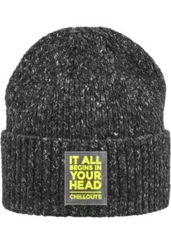 Вязаная шапка для чиллаута "Nate Hat", меланжевый Chillouts, серый