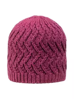 Вязаная шапка Giesswein Strick, фиолетовый