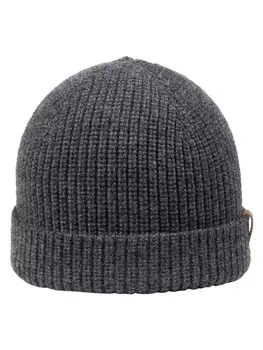 Вязаная шапка Giesswein Strick, серый