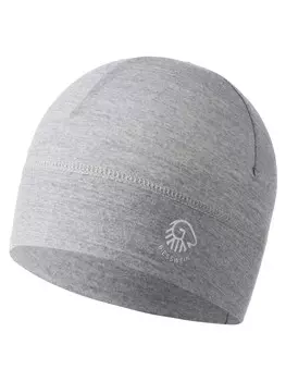 Вязаная шапка Giesswein Strick, серый
