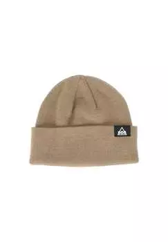 Вязаная шапка из переработанного полиэстера. Sos, цвет 1137 pine bark