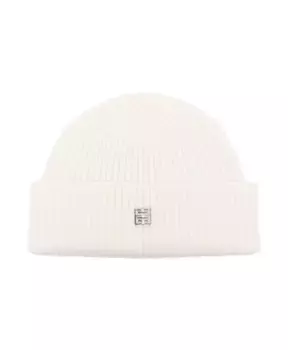 Вязаная шапка из шерсти и кашемира Givenchy, бежевый