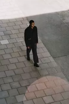 Вязаная шапка из смесового кашемира H&M, коричневый