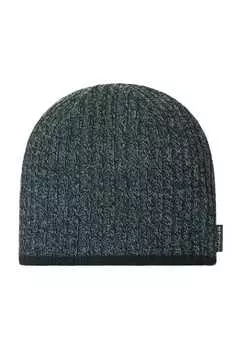 Вязаная шапка "Крис" содержание шерсти Sthr, серый