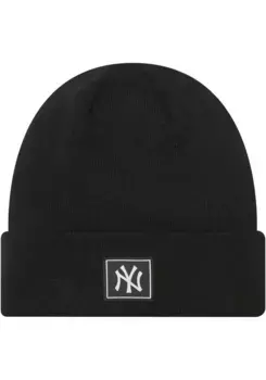 Вязаная шапка New Era, черный