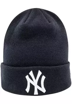 Вязаная шапка New Era "NEW YORK YANKEES", белый