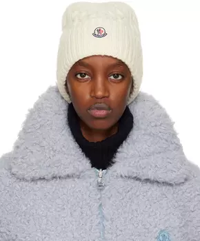 Вязаная шапка Off-White Moncler