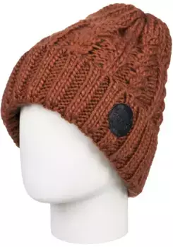 Вязаная шапка Roxy "TRAM HDWR CRC0", цвет Smoked Paprika
