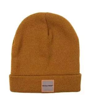 Вязаная шапка с черепом Realtree, бежевый