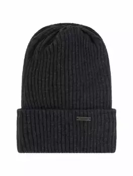 Вязаная шапка с логотипом II TRENINO, серый