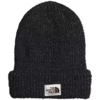 Вязаная шапка Salty bae с подкладкой The North Face, черный