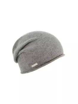 Вязаная шапка Seeberger Strick, серый