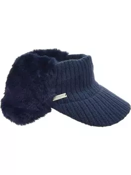 Вязаная шапка Seeberger Strick, синий