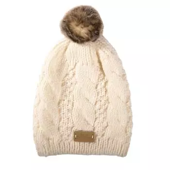Вязаная шапка Tammy Aran Aran Traditions, бежевый