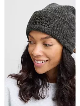 Вязаная шапка TheJoggConcept Strick, серый
