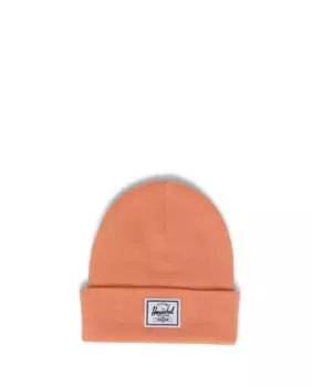 Вязаная шапка унисекс от 2 до 4 лет оранжевого цвета Herschel