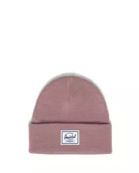 Вязаная шапка унисекс розового цвета Herschel, розовый