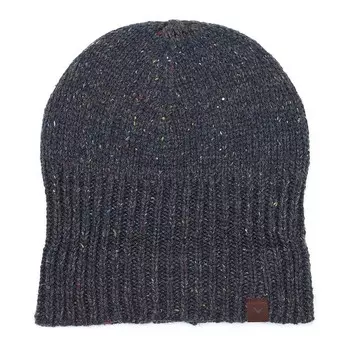 Вязаная шапка в крапинку Gallery Seven, зеленый